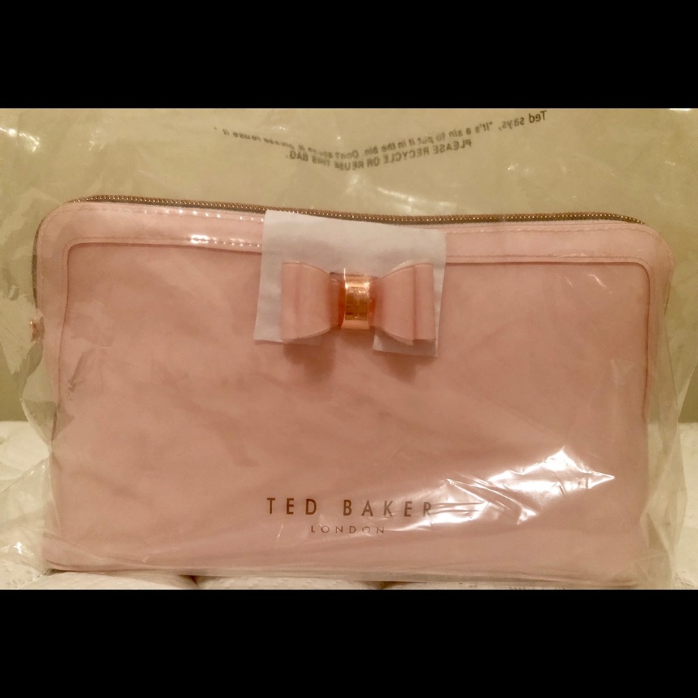 Millennial Pink Ted Baker Cosmetic Bag
